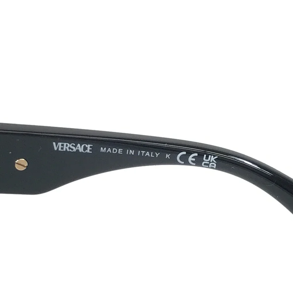 Versace Sunglasses MOD.4418 GB1/87 Black Gold Butterfly with Light Gray Lenses